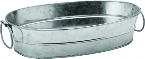 Lav Bakke Trug Galvaniseret