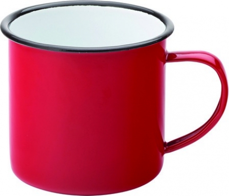 Eagle Enamel Kop - Red - 38 cl