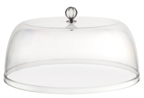 Plastik klokke / Kageklokke - Diameter 32.5 cm