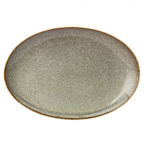 LICHEN tallerken Oval - 30 cm