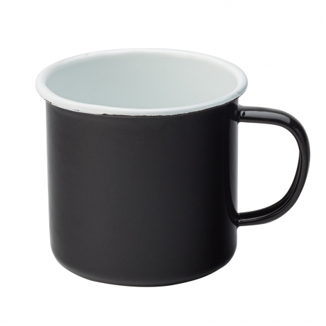 Eagle Enamel Kop - Black - 38 cl 
