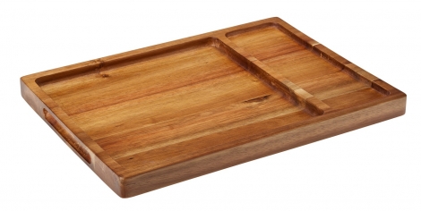 Akacie serverings fad - Akacietræ, vendbart (kan bruges m. Z07046)